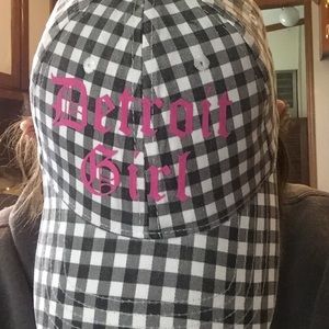Women’s Cap with vinyl lettering